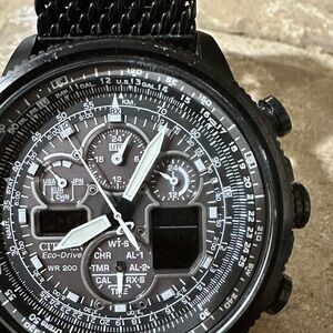 CITIZEN Navihawk A-T Eco-Drive Chronograph Men's Watch